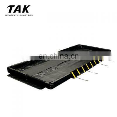 Custom Portable Environmental Protection Liquids Water Oil Spill Containment Berm photo-3