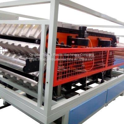 PVC/UPVC Glazed Corrugated  Roof Sheet Extruder Machine Production Line