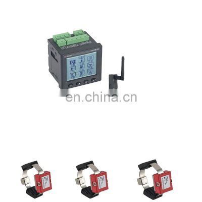 A wireless temperature sensor for temperature monitoring of high-voltage circuit breakers