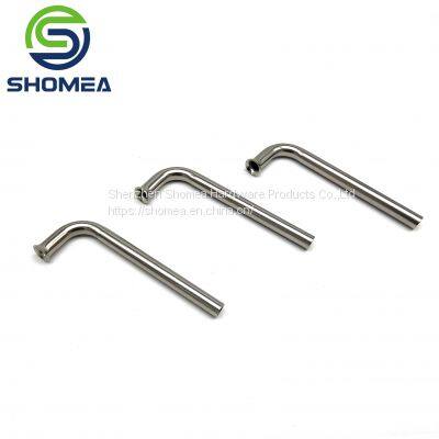 SHOMEA Customized Small Diameter Thin Wall 304/316 Stainless Steel Flared End Tube photo-3