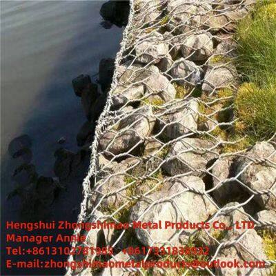 gabion box/gabion mesh/stone cage net/alvanized  wire mesh