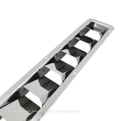 ISURE MARINE Stainless Steel 10 Slots Louvered Boat Vents Deck Plates photo-4