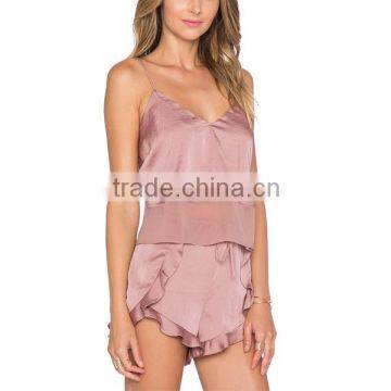 Girls Sexy Shorts Ladies Sleepwear Woman Night Wear Lady Night Wear Clothing Women Two Piece Pajamas Quality Choice photo-2