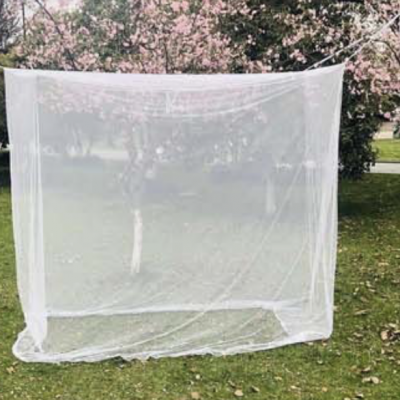 African Polyester Rectangular Mosquito Net With Deltamethrin or Alphacypermethrin, PBO Treated photo-2