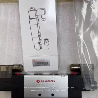 VCB22D511A-AD219J, Norgren, Pilot Operated Solenoid Valve, G1/2' Thread, AC220V
