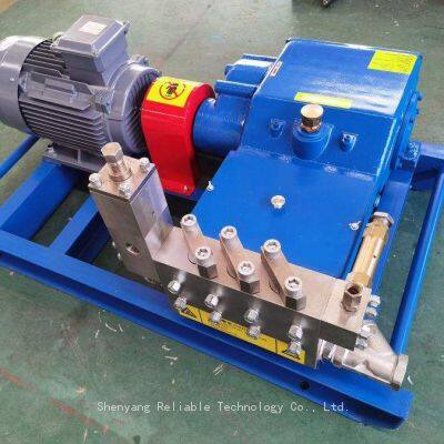 Hydro Testing Machine High Pressure Testing Pump Machine 100bar to 500bar Pressure Testing Unit