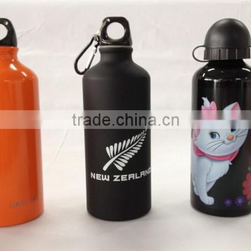 with custom logo and color aluminium sports water bottle