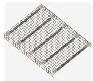 OEM ODM Heavy Duty Pallet Wire Mesh Deck Storage Rack photo-4