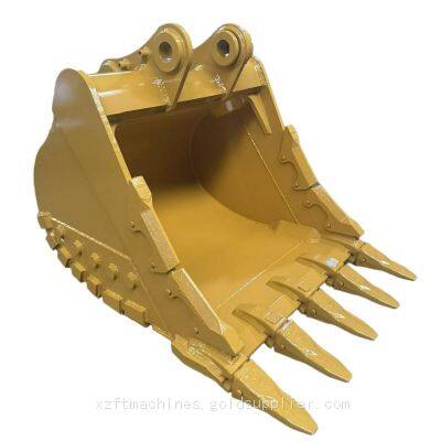Customized excavator rock buckets fit for CAT330 machine excavator rocky bucket volume 1.6CBM in cheap price but high quality