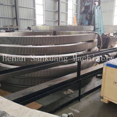 Large Diameter Gear Hobbing Processing for Wind Power Gearbox