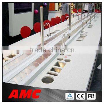 Slat Conveyor Type and New Condition Sushi Food Conveyor Belt