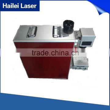 Hailei Factory fiber laser marking machine metal engraving machine power 20W metal tag engraving machine