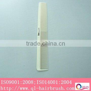 salon use professional White Plastic Comb/ comb hair