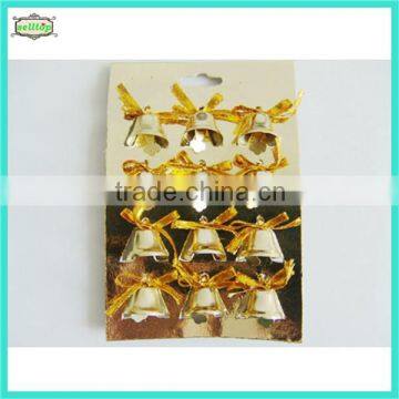 2cm iron bell shaped christmas ornaments