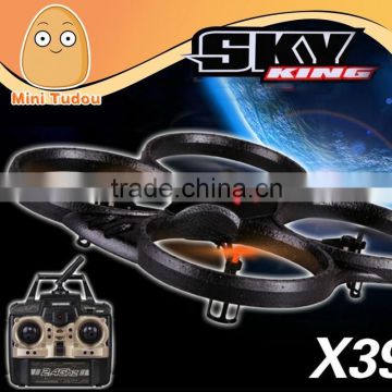 China Manufacture Suitable Design X39 6 CH 2.4G Remote Control Quadcopter Medium Size Foamy Quadcopter with 6-axis Gyro vs X30