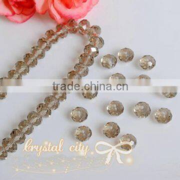 10mm Faceted Crystal Rondelle Bead for Jewelry Craft DIy Making Wholesale photo-2