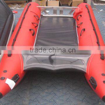 2014 Hot hypalon inflatable catamaran for sale 430