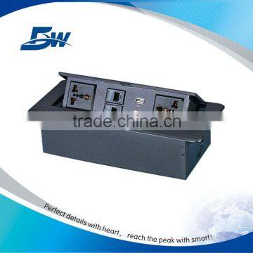 BW-T612 Office Furniture Tabletop Switch Socket/Pop Up Desk Power Outlet For Conference Table photo-2