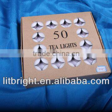 White Tealight/ Multi-colored Tealight