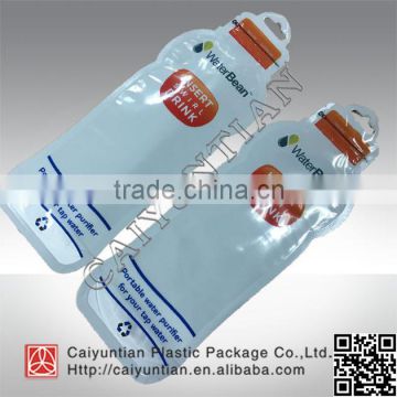 custom outdoor sport water packaging bags