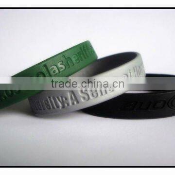 Fashion High Quality Printed Healthy Silicone Bracelets