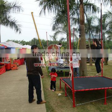 Mobile Bungee Trampoline Outdoor Amusement Equipment