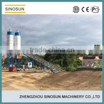 top quality 60m3/h stationary concrete mixing plant