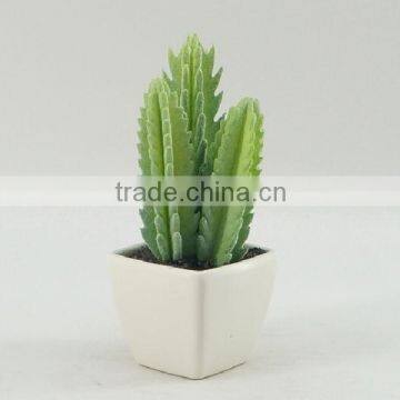 High quality Potted artificial mini succulent plants bonsai