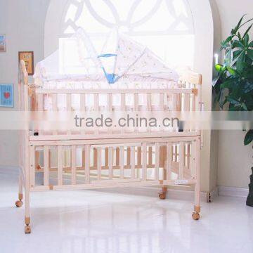 Adjustable baby bed