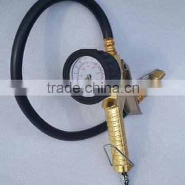 Tire Inflator / Deflator Pressure Gauge