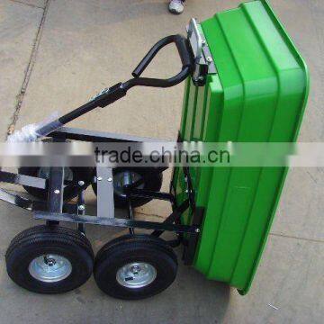 plastic garden dump cart