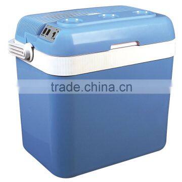 2014 new fashion AC/DC car refrigerator travel drinking cooler box portable refrigerator XG-232-32L