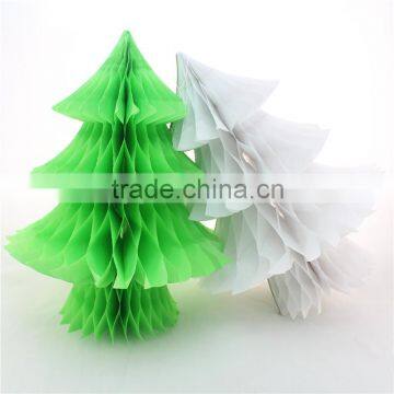 Christmas Wholesale Tissue Paper Mini Christmas Trees for Hanging Decorations