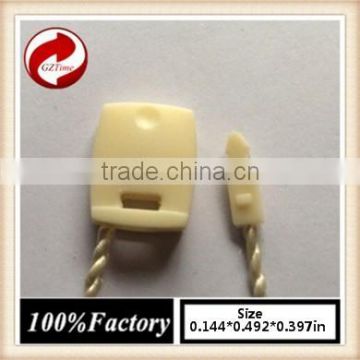 quality string seal tag, hang tag string, garment plastic seal tag/ string seal girls wearing g string