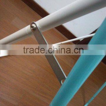 China Supplier Folding Steel Clothes Stand To Hang Clothes photo-3