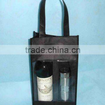 PP non WOVEN wine tote