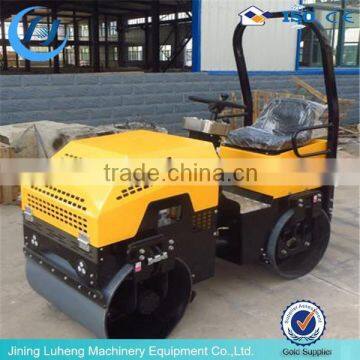 High quality 1 ton hydraulic vibratory steel wheel road roller for sale