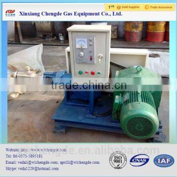 Long-time working cryogenic liquid ammonia/ nitrogen filling pump