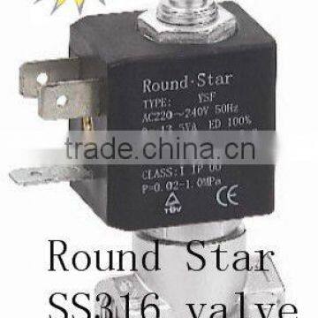 YSF coffee machine three way solenoid valve G1/8''~G1/4''