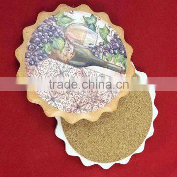 Cookie Shape Ceramic Art Tile