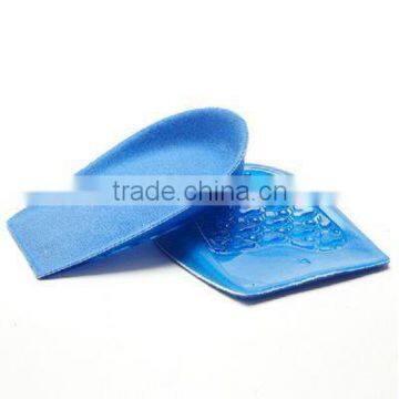 Hot sale gel shoe pad,gel insoles heel cushion,pu gel pad for heel KS C 37