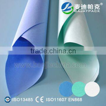 Medical Green color Sterilization crepe paper