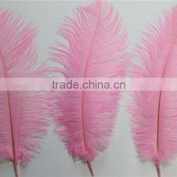 30cm-35cm Pink Synthetic Ostrich Feathers For Party Table Decoration