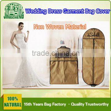 Non Woven Material Wedding Dress Garment Bag /Suit Garment Bag