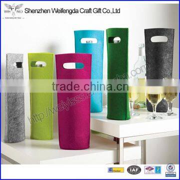 Fashion Promotional Felt Wine Bag
