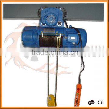 heavy duty 5 ton 12M 380V electric winch electrc wire rope hoist