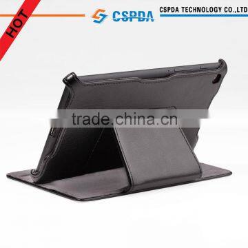 High quality durable black leather case cover for new Google Nexus 7 2