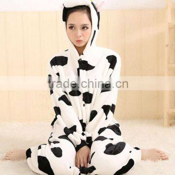 cow onesie in winter animal pajamas costumes CW-1084