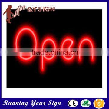 2015 New Design Colored LED Letter Neon Light Open Sign