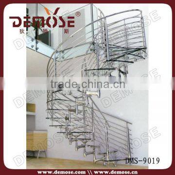prefabricated plexiglass stairs,indoor plexiglass stair handrail outdoor